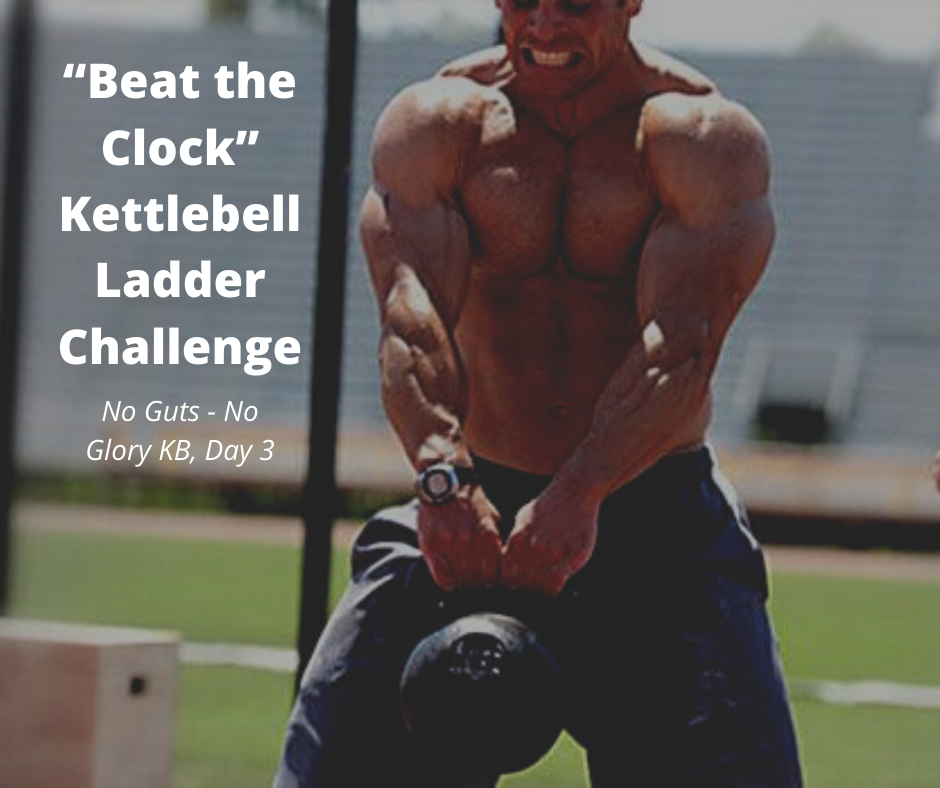 Beat the Clock” KB Ladder – sample workout | Kettlebell Basics