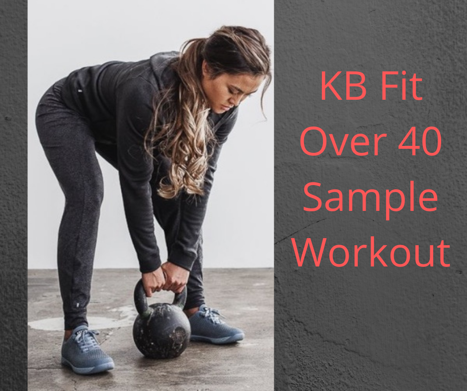 Kettlebell workout over 40 sale